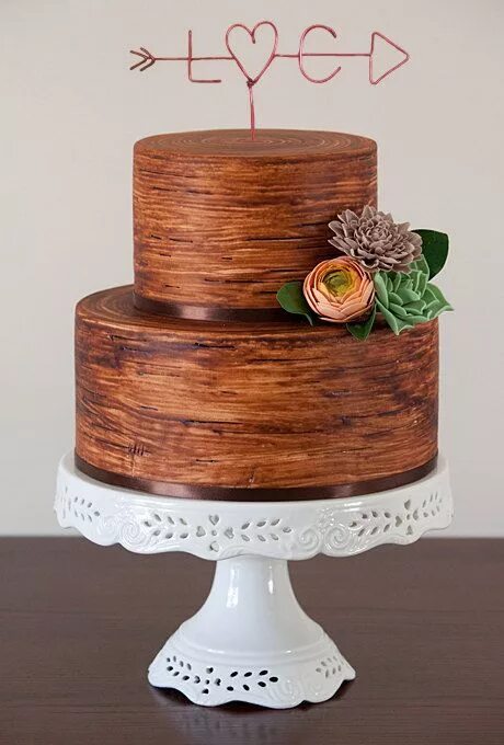 Pin on ABRA's Adventures in Cakesland . Wedding cake rustic, Elegant winter wedd