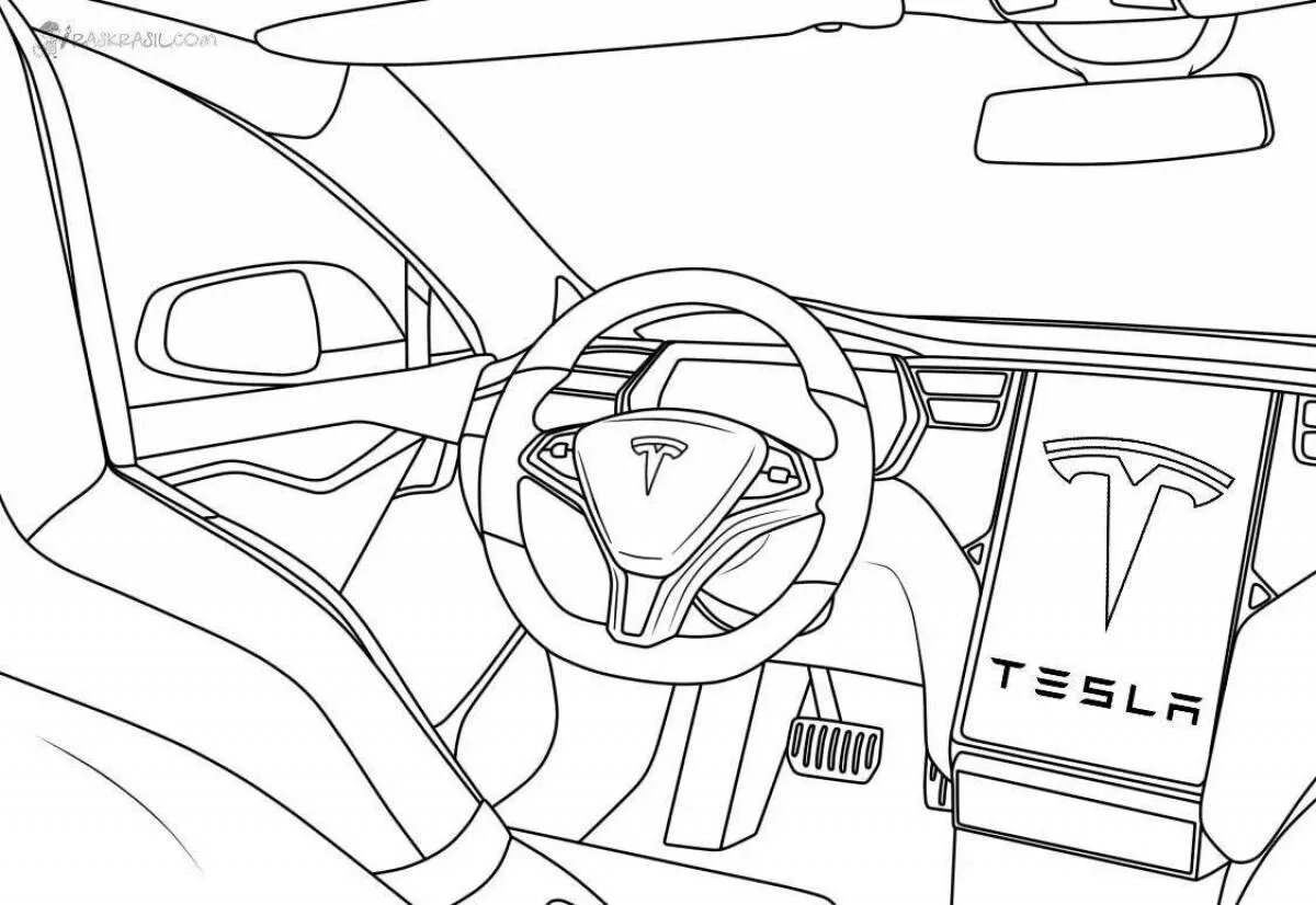 Раскраска тесла распечатать. Раскраска tesla model x. тесла гипер трак раскраска. тесла гипертрак раскраски. тесла кибертрак раскраска.