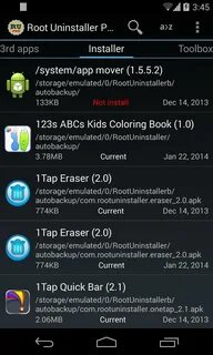 Root installer