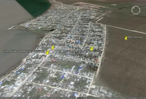 Витязево карта с улицами