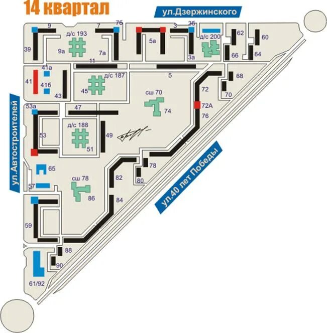 Карта 1 квартала. 14 Квартал Тольятти Автозаводский район. Тольятти Автозаводской район 14 квартал. Карта 14 квартала Тольятти. 14 Квартал Тольятти на карте Автозаводской район.