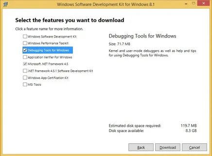 Windows development kit