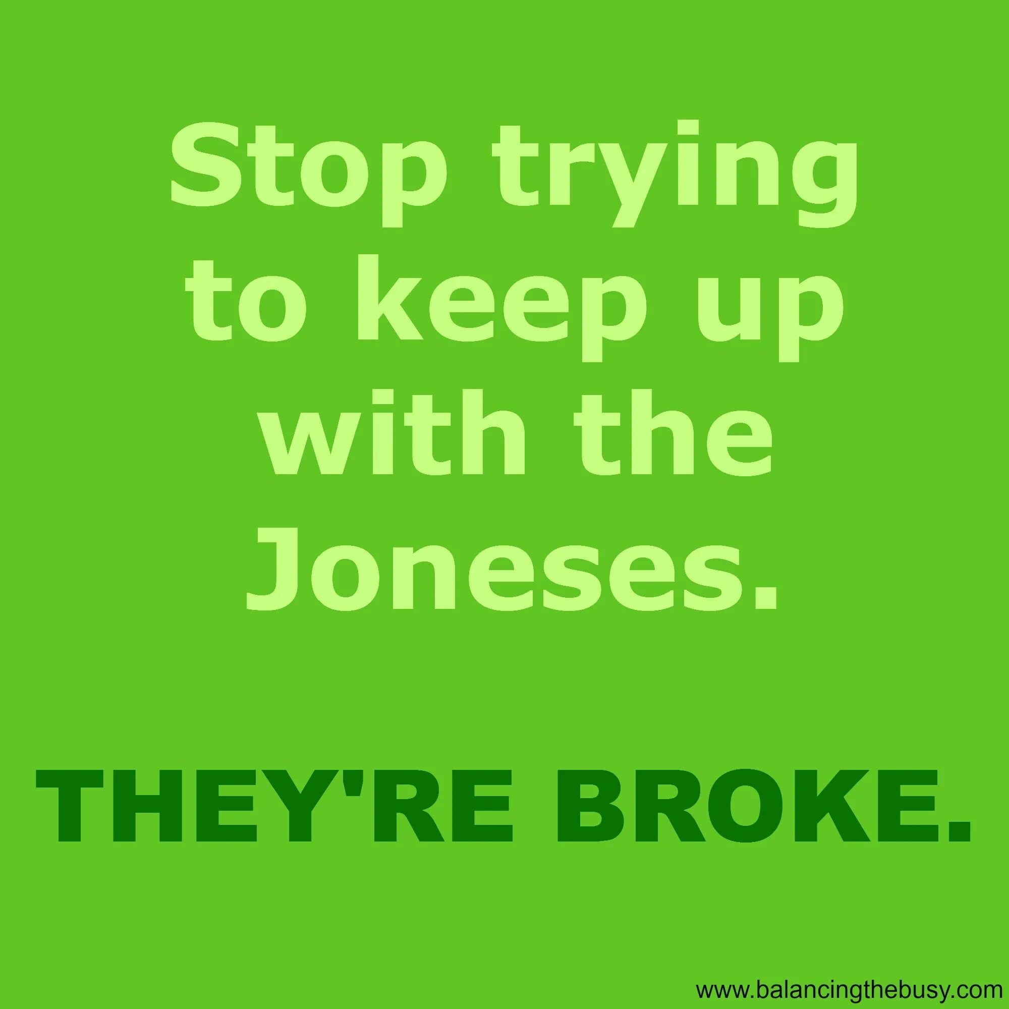 Try to stop us
