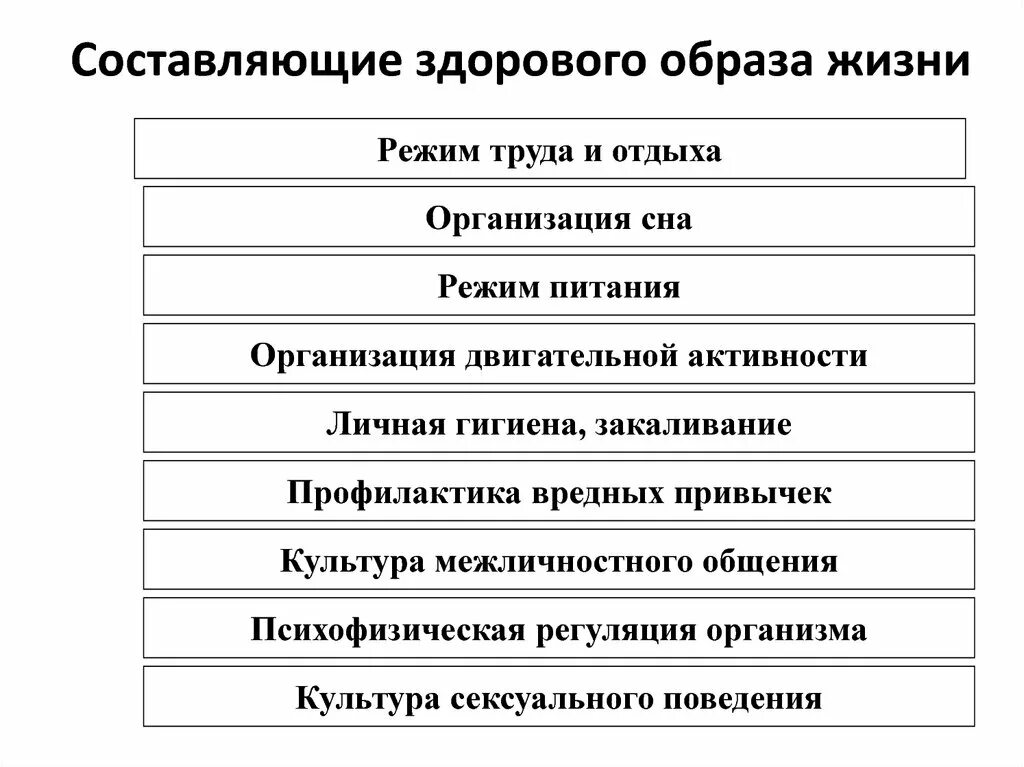 Перечислите основные жизненные