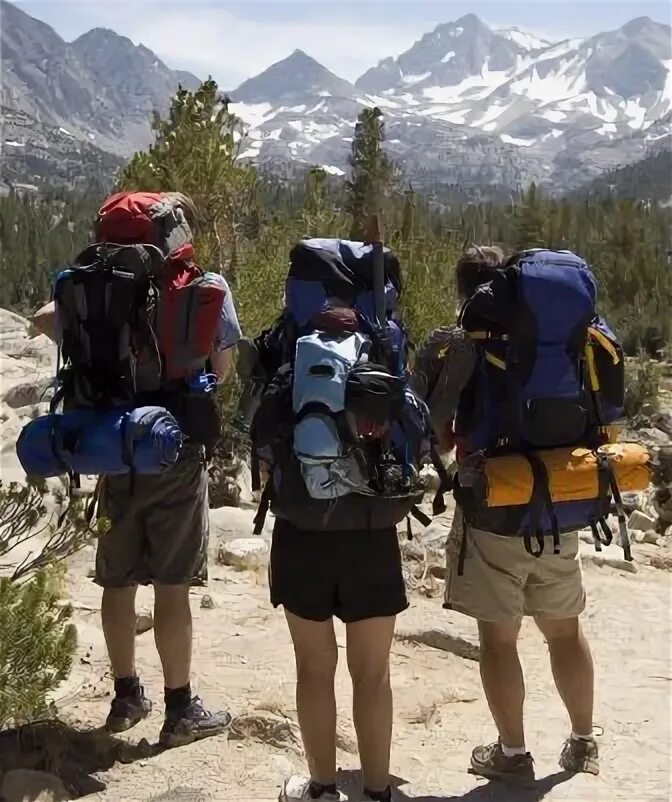 Самодеятельный туризм. Бэкпекеры. Снаряжение Бэкпекера. Campers with Backpacks by the Lake. Как организовать путешествие