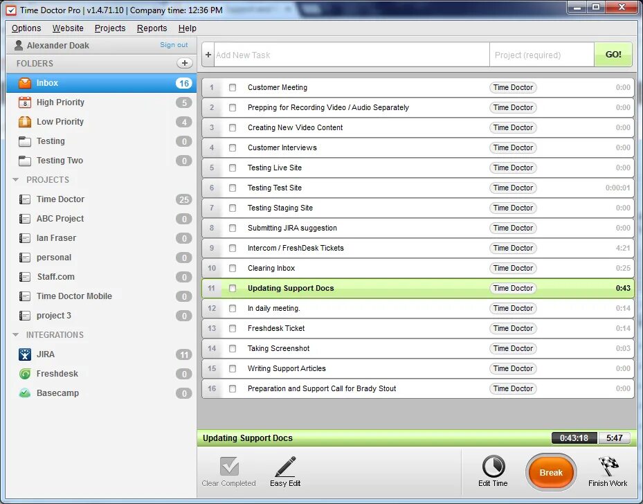 Time doctor pc. Time doctor. Интерфейс программы time doctor. Сервис тайм доктор. Тайм доктор.