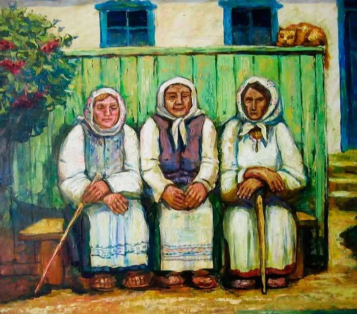 Бабки рассказы в деревне