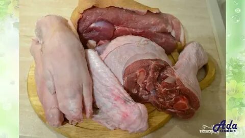 Сколько нужно мясо на холодец