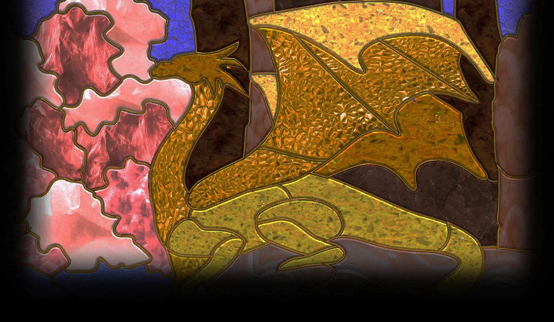 Абстракция дракона мозаика. Фон профиля стим дракон. Дракон.мозаика наследие.