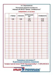 Крымтроллейбус симферополь расписание