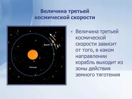 Для чего нужны космические скорости