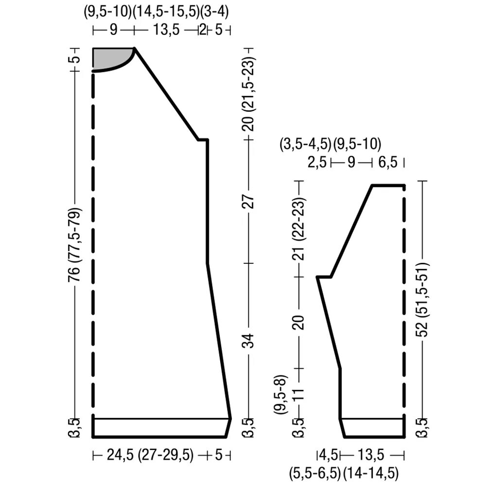 платье спицами реглан сверху для женщин схемы. вязание рукава платья. кофта реглан. вязание рукава платья. выкройка кофты реглан 50 размер.