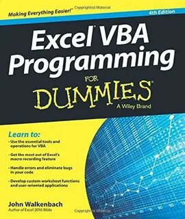 Уокенбах vba excel