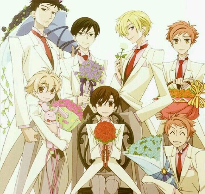 Ouran host. Клуб свиданий старшей школы Оран арт.