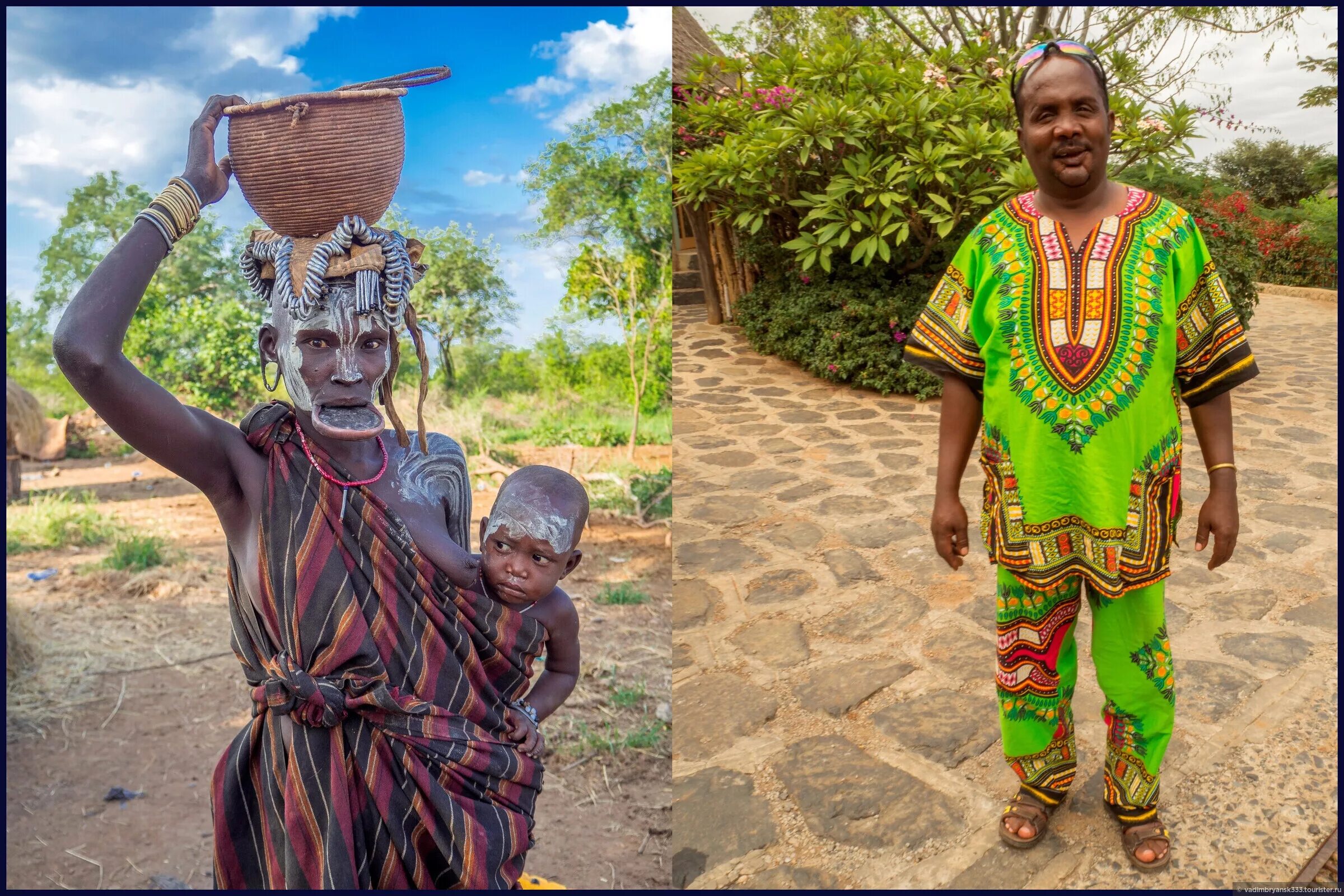 Tribe people. Племя Мурси Наряды. Амхарцы.