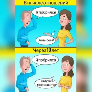 В отношениях меняются местами