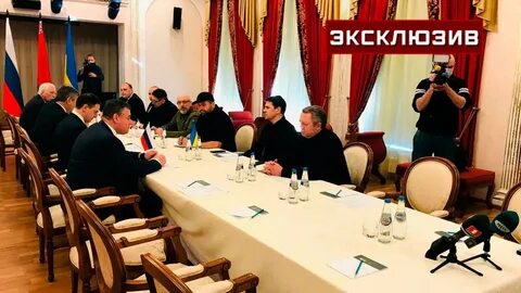 Первые переговоры с украиной
