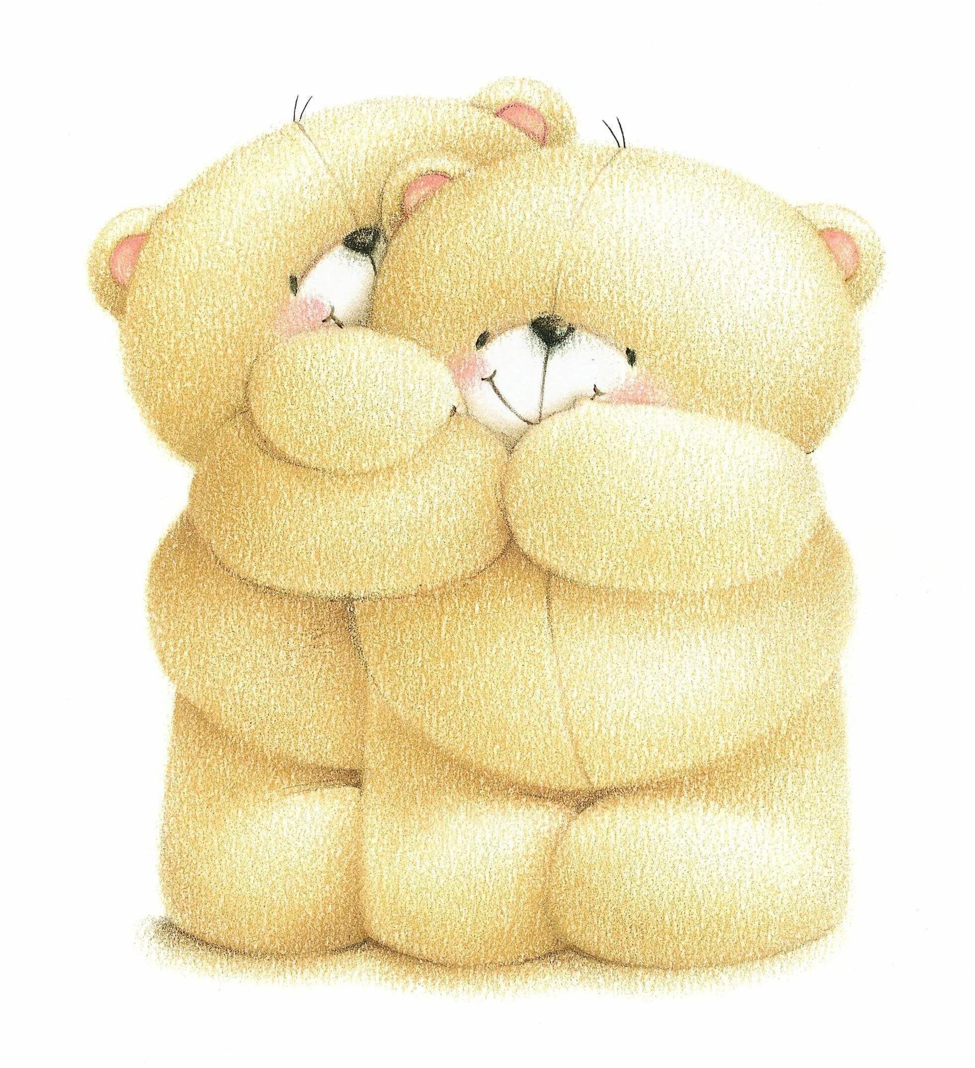 Сердечки картинки. Мишки обнимашки. Милые рисунки. Forever friends love. Forever friends love.