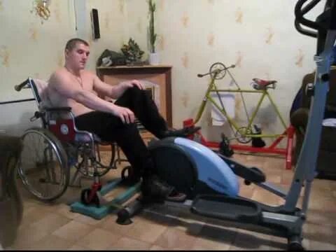 Сломали инвалиду