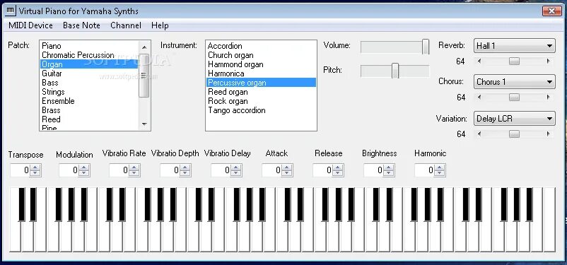 Midi device
