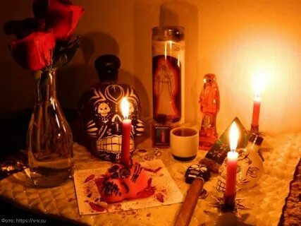 Вернуть порчу при помощи свечи