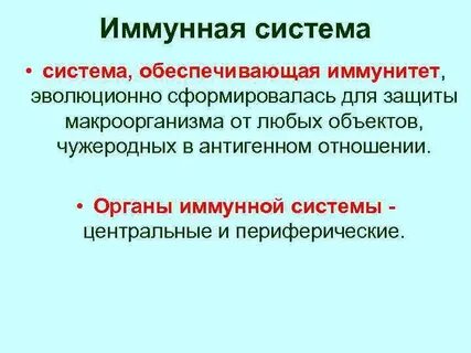 Иммунная система животных