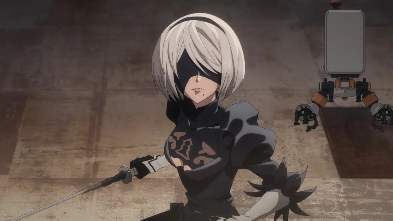 Играл в NieR: Automata? Смотри - сама 2B YoRHa в моей постели