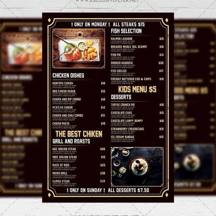 Go menu