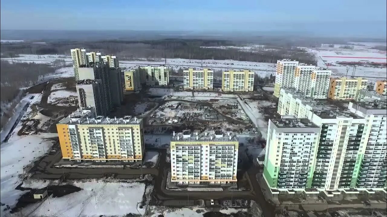 Квартиры в микрорайоне Парковый-2 в Челябинске - Дан-Инвест
