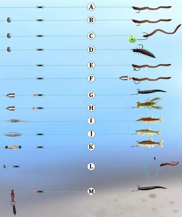 На какую глубину ловить рыбу
