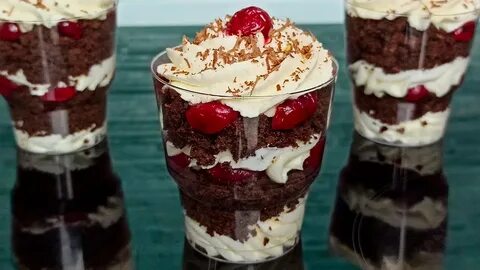 Вкусные десерты в стаканчиках рецепты с фото