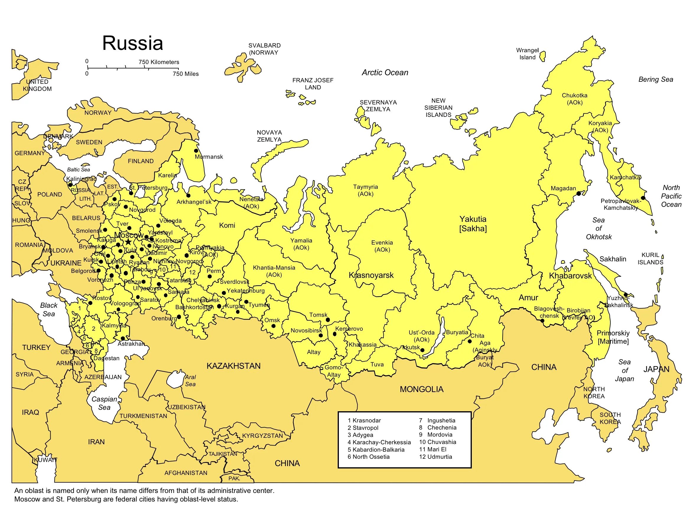 In the territory of the russian federation