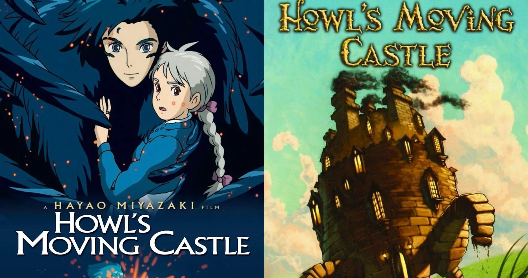 Хаяо миядзаки ходячий замок кадры. Moving castle watch in english. Howl's moving castle. Howl's moving castle view. Ходячий замок замок.