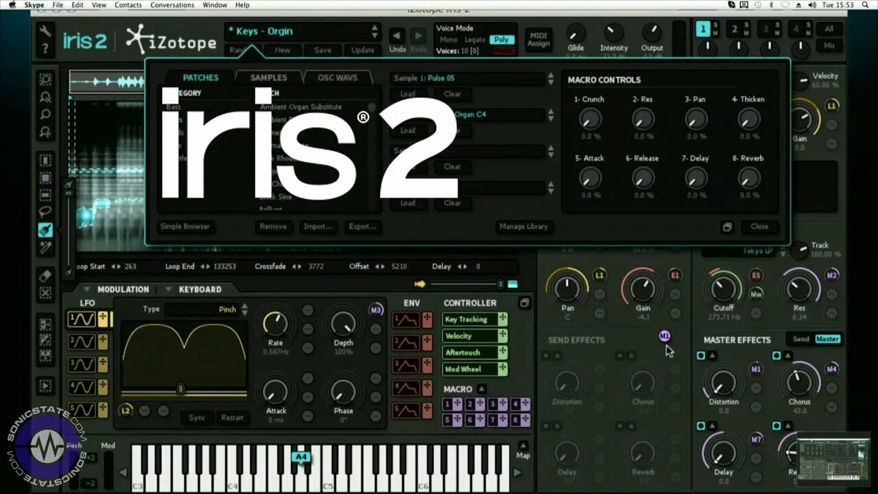 Iris 2 Synth. IZOTOPE Iris 2. IZOTOPE Iris. Плагины Voice Changer. Voice vst