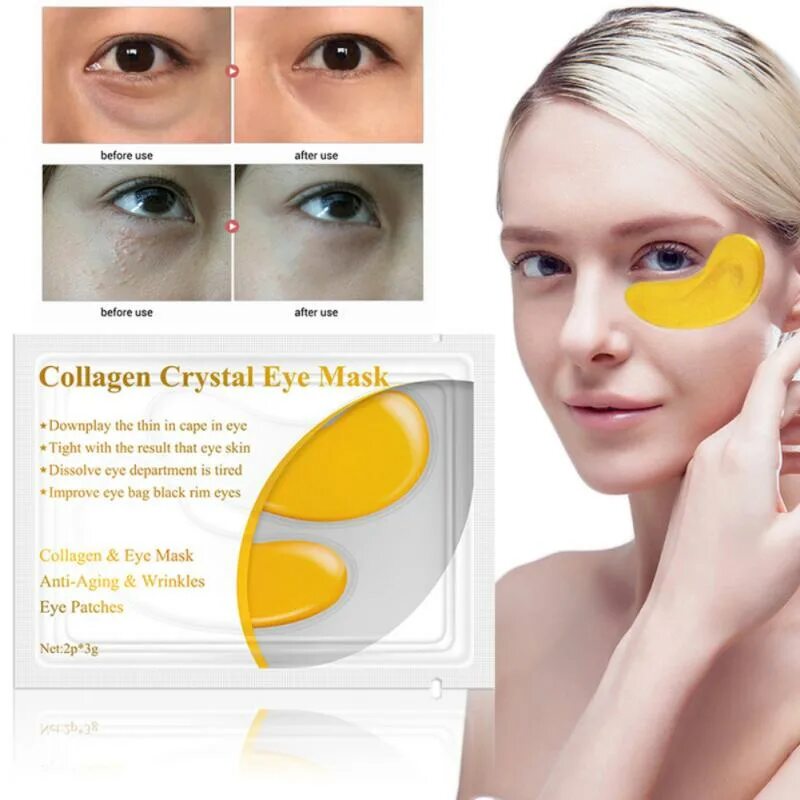 Патчи для глаз LANBENA Collagen Crystal Eye Mask. Маска для глаз от мешков под глазами. 24 Карат патчи для глаз. Element патчи для глаз.