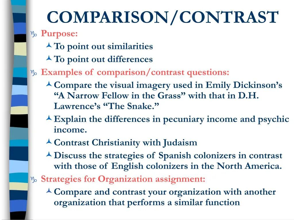 Comparison example. Comparisons and contrasts. comparison and contrast structures. compare and contrast essay. comparison and contrast links.