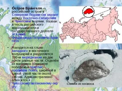 Остров врангеля в северном ледовитом