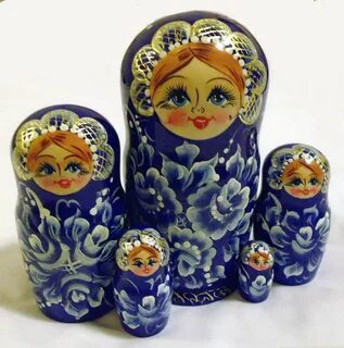 Богородская игрушка матрешка