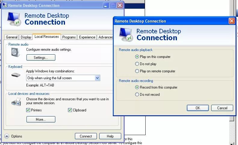 Remote desktop connection. RDP сервер. RDP принтер. Видеозахват RDP.