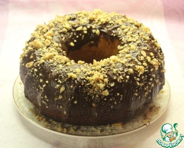 Пирог с халвой - кулинарный рецепт