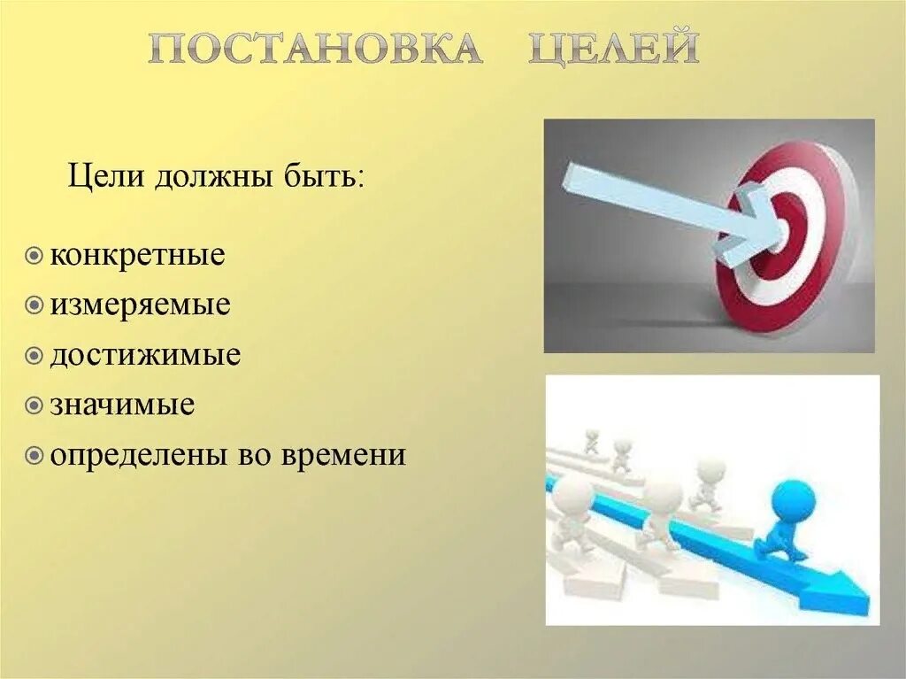 Как достичь цели с помощью