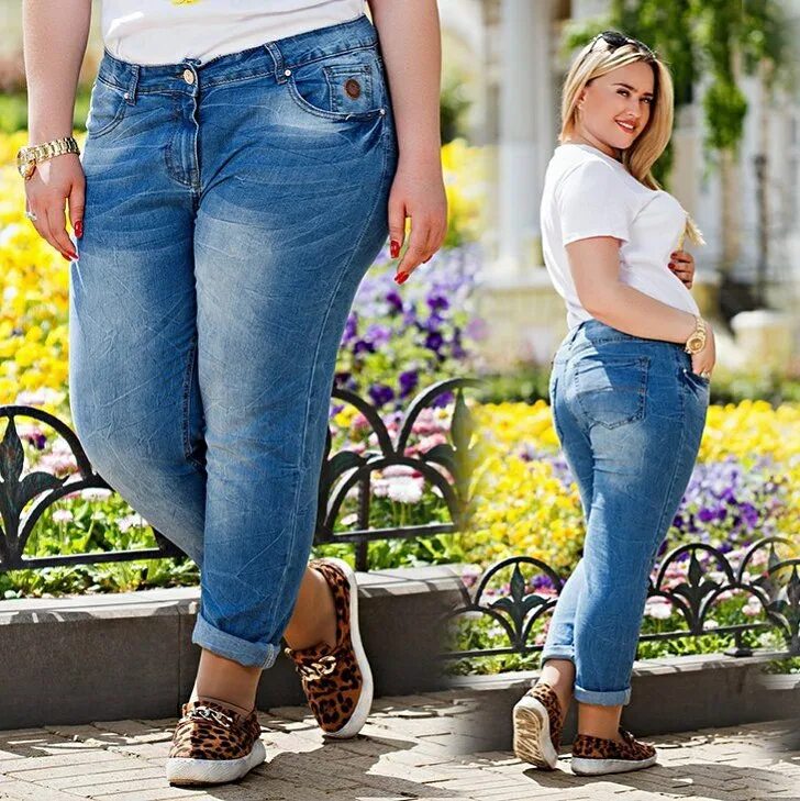 Какие джинсы подойдут яблоку. Джинсы н апоных. Джинсы для полных женщин. Летние джинсы для полных женщин. Широкие джинсы для полных женщин.