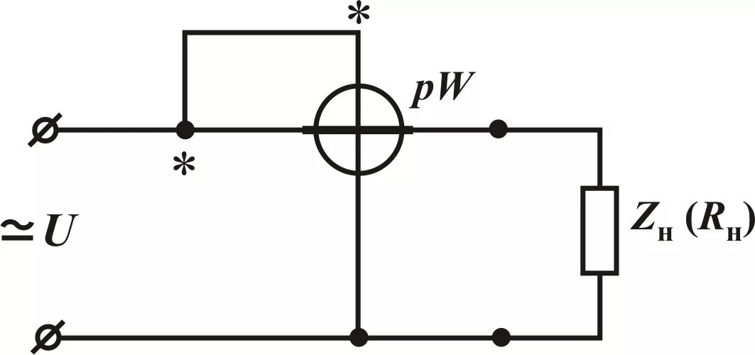 Через участок цепи идет постоянный ток. Схема включения ваттметра в электрическую цепь. Схема включения ваттметра постоянного тока. Схема включения ваттметра в однофазную цепь переменного тока. Схема подключения ваттметра в электрическую цепь.