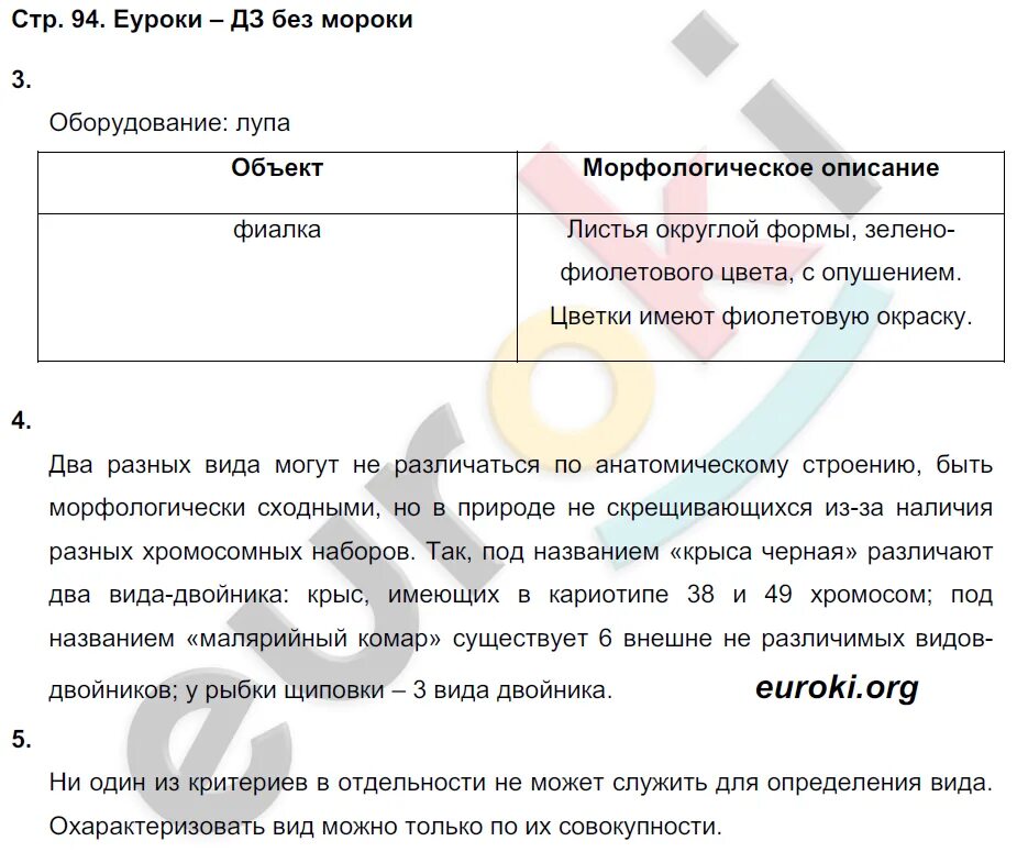 Биология тетрадь 10 11 пасечник