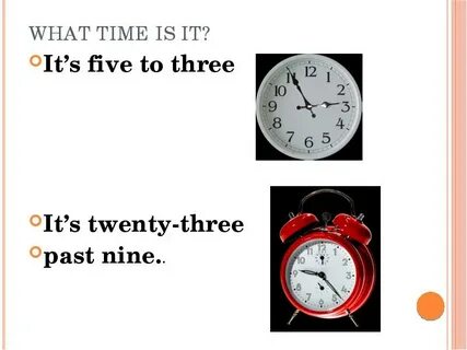 Its twenty past five