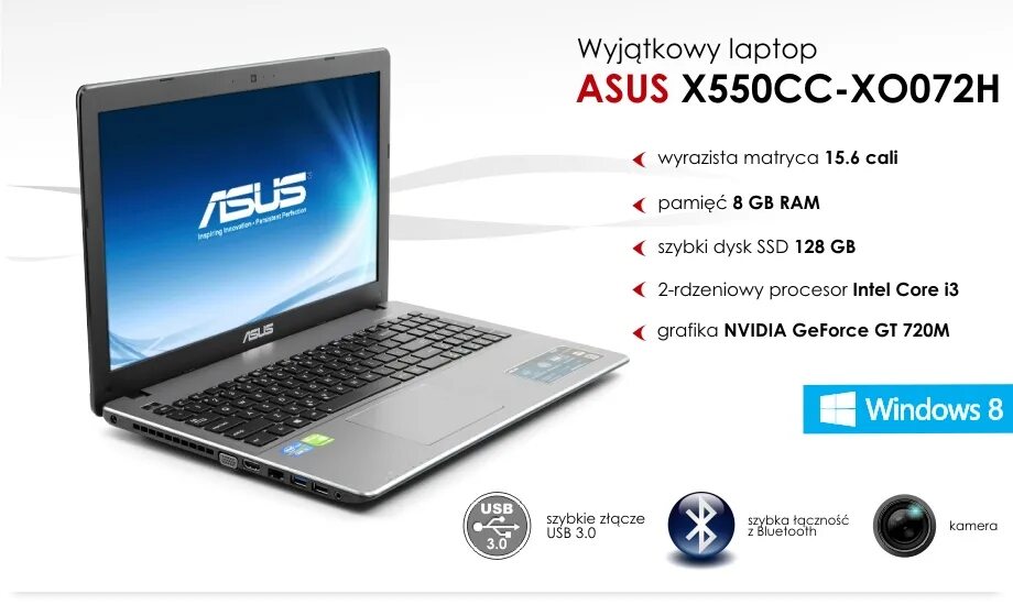 Asus x550cc характеристики