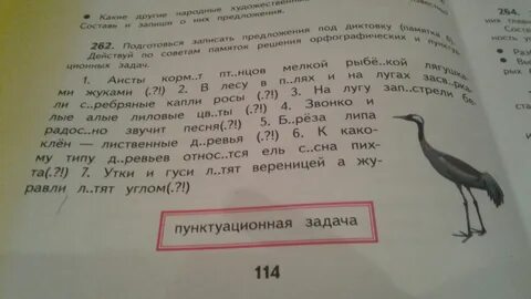 Подготовьтесь записать предложения под диктовку