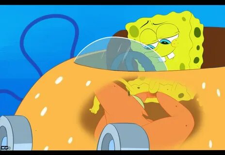 Spongebob Naked With A Penis.