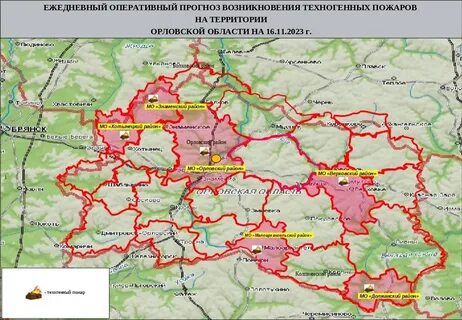 Погода в орле на сегодня карта