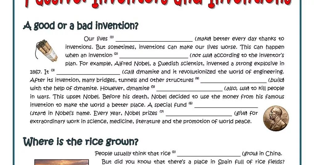 Better every day. A good or Bad Invention. Passive Inventors and Inventions ответы. Our Lives make better every Day thanks to Inventions. Passive Voice Inventions Worksheets.